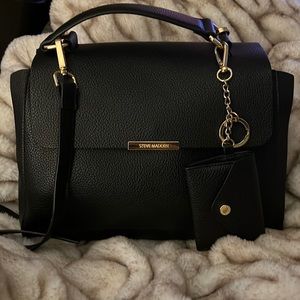 Steve Madden Purse with card keychain🖤🖤🖤